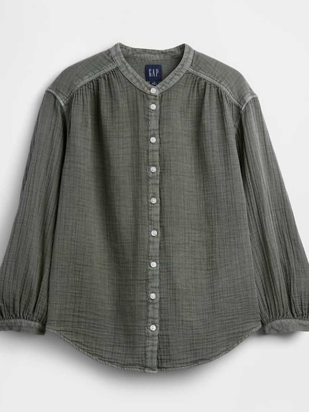 GAP Cotton Gauze Button Shirt